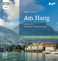 Am Hang, 1 Audio-CD, 1 MP3 : Lesung mit Hanspeter Müller-Drossaart (1 mp3-CD), Lesung. 317 Min. （2022. 145 mm）