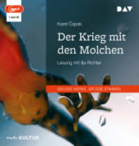 Der Krieg mit den Molchen, 1 Audio-CD, 1 MP3 : Lesung mit Ilja Richter (1 mp3-CD). 329 Min.. Lesung （2023. 145 mm）