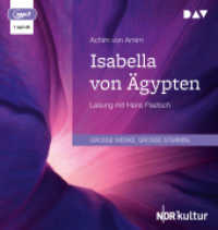 Isabella von Ägypten, 1 Audio-CD, 1 MP3 : Lesung mit Hans Paetsch (1 mp3-CD). 90 Min.. Lesung （2023. 145 mm）