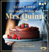 Der späte Ruhm der Mrs. Quinn, 2 Audio-CD, 2 MP3 : Ungekürzte Lesung mit Katharina Thalbach (2 mp3-CDs). 728 Min.. Lesung （2023. 145 mm）