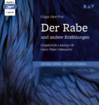 Der Rabe und andere Erzählungen, 1 Audio-CD, 1 MP3 : Ungekürzte Lesung mit Hans Peter Hallwachs (1 mp3-CD). 71 Min.. Lesung （2024. 145 mm）