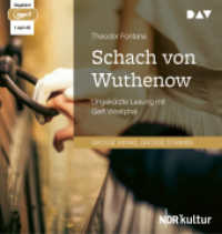 Schach von Wuthenow, 1 Audio-CD, 1 MP3 : Ungekürzte Lesung mit Gert Westphal (1 mp3-CD). 308 Min.. Lesung （2025. 145 mm）