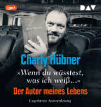»Wenn du wüsstest, was ich weiß...« Der Autor meines Lebens. Neun Versuche zu Uwe Johnson, 1 Audio-CD, 1 MP3 : Ungekürzte Autorenlesung (1 mp3-CD). 164 Min.. Lesung （2024. 145 mm）