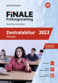 FiNALE Prüfungstraining Zentralabitur Nordrhein-Westfalen : Biologie 2023 (FiNALE Prüfungstraining 116) （2022. 224 S. 240.00 mm）