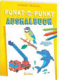 Punkt-zu-Punkt-Ausmalbuch (gelb) : Verbinde die bunten Punkte und gestalte dein eigenes Malbuch! - 32 Motive mit Überraschungseffekt - Für Kinder ab 5 Jahren (Punkt-zu-Punkt-Ausmalbuch) （2025. 64 S. 27 cm）