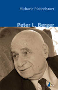 Peter L. Berger (Klassiker der Wissenssoziologie 17) （1. Auflage. 2010. III, 136 S. 18,5 cm）