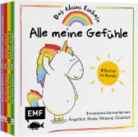 Alle meine Gefühle - Emotionen kennenlernen mit dem kleinen Einhorn : 4 Bücher im Bundle: Ängstlich, Müde, Wütend, Glücklich （1. Auflage. 2023. 128 S. 168.00 mm）