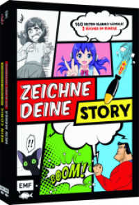 Zeichne deine Story - Blanko Comics: Zwei B&uuml;cher im Bundle : 160 Seiten mit Frames und Sprechblasen zum Selbstausf&uuml;llen, kompakten Grundlagen und den besten Zeichentipps f&uuml;r Manga- und Comic-Fans （1. Auflage. 2023. 160 S. 297.00 mm）