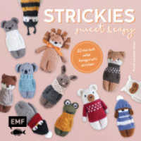 Strickies sweet & easy : Tierisch süße Amigurumi-Püppchen stricken | Löwe, Hase, Bär, Pinguin und mehr aus einem Strickquadrat （1. Auflage. 2025. 48 S. 198.00 mm）