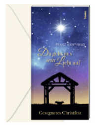 Da geht uns sein Licht auf : Gesegnetes Christfest （2024. 12 S. durchgehend farbig, mit zahlreichen Farbfotos, inkl. Brief）