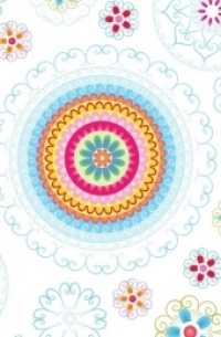Schreibwandel Notizbuch "blau-buntes Blumen-Mandala" : glänzendes Softcover mit 399 punktierten Seiten (Schreibwandel Design) （2018. 400 S. 190 mm）