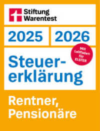 Steuererklärung 2025/2026 - Rentner, Pensionäre : Mit Leitfaden für Elster （1. Auflage. 2025. 208 S. 215.00 mm）