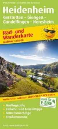 Heidenheim, cycling and hiking map 1:60,000