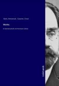 Werke. : In Gemeinschaft mit Hermann Cohen （5. Aufl. 2019. 660 S. 210 mm）