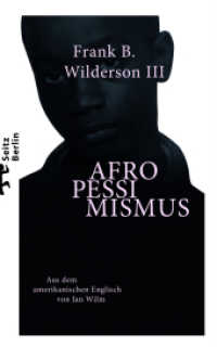 Afropessimismus （2021. 415 S. 220 mm）