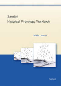 Sanskrit - Historical Phonology Workbook （2025. 104 S. 1 SW-Abb. 29.7 cm）