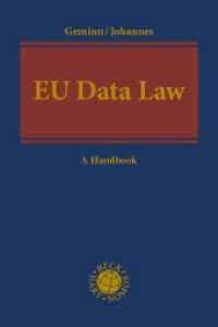 EU Data Law : A Handbook （2025. 500 S. 240 mm）