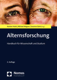 Alternsforschung : Handbuch Fur Wissenschaft Und Studium