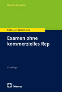 Examen ohne kommerzielles Rep (NomosStudium) （6. Aufl. 2025. 240 S. 227.0 mm）
