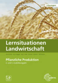 Lösungen zu 60040 Lernsituationen Landwirtschaft, Landwirt/-in Bd.2 - Pflanzliche Produktion （2022. 344 S. 297 mm）