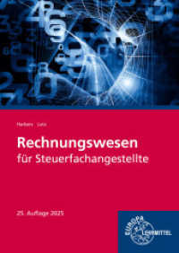 Rechnungswesen für Steuerfachangestellte （25. Aufl. 2025. 240 mm）