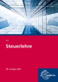 Steuerlehre （28. Aufl. 2025. 536 S. 240 mm）