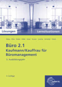 Lösungen zu 77196 : Lernsituationen mit eingedruckten Lösungen （3. Aufl. 2023. 256 S. 3-fbg., DIN A4, brosch. 297 mm）