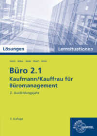 Lösungen zu 77189 : Lernsituationen mit eingedruckten Lösungen （3. Aufl. 2023. 368 S. 4-fbg., DIN A4, brosch. 297 mm）