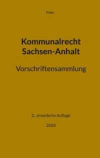 Kommunalrecht Sachsen-Anhalt. Vorschriftensammlung