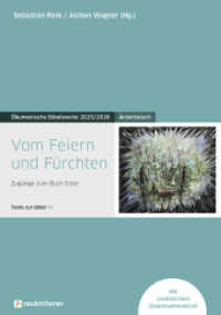 Vom Feiern und Fürchten : Arbeitsbuch - Zugänge zum Buch Ester - Texte zur Bibel 41 - Ökumenische Bibelwoche 2025/2026 (Bibelwochenmaterial) （2025. 160 S. 235 mm）