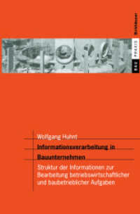 Informationsverarbeitung in Bauunternehm -- Paperback