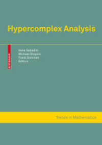 Hypercomplex Analysis (Trends in Mathematics)