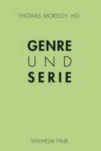 Genre und Serie （2015. 416 S. 112 SW-Fotos. 23.3 cm）