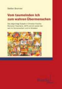 Vom taumelnden Ich zum wahren &Uuml;bermenschen : Das abgr&uuml;ndige Subjekt in Christian Krachts Romanen 'Faserland', '1979' und 'Ich werde hier sein im Sonnenschein und im Schatten' （2012. XII, 405 S. 220 mm）