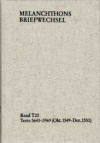 Melanchthons Briefwechsel / Textedition. Band T 20 : Texte 5643-5969 (Oktober 1549-Dezember 1550)