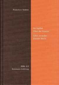 Politische Philosophie und Rechtstheorie des Mittelalters und der Neuzeit (PPR). - PPR I,9 De legibus ac Deo legislatore. Über die Gesetze und Gott den Gesetzgeber (Politische Philosophie und Rechtstheorie des Mittelalters und der Neuzeit. Abtei （2016. XXXVI, 492 S. 24.4 cm）