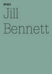 Jill Bennett : Living in the Athropocene/ Leben im Anthropozan (100 Notes, 100 Thoughts/ 100 Notizen-100 Gedanken: Documenta 13 Series) （Bilingual）