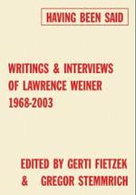 Gefragt und gesagt, engl. Ausg. : Writings & interviews 1968-2003. Ed. by Gerti Fietzek and Gregor Stemmrich （2004. 485 p. w. 170 Abb. 24 cm）