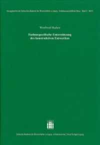 Fachunspezifische Unterstützung des konstruktiven Entwerfens (Sitzungsberichte der Sächsischen Akademie. Technikwissenschaftliche Klasse 3.3) （2010. 44 S. 5 schw.-w. Tab., 4 schw.-w. Fotos. 2100 mm）