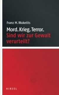 Mord. Krieg. Terror. : Sind wir zur Gewalt verurteilt? | Wuketits untersucht einzelne Epochen unserer Geschichte, um herauszufinden, wie die Menschen jeweils mit Gewalt umgegangen sind. （2015. 148 S. 12 schw.-w. Abb., 2 schw.-w. Tab. 210 mm）