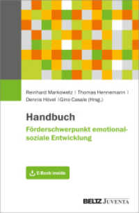 Handbuch Förderschwerpunkt emotional-soziale Entwicklung : Mit E-Book inside （2025. 1500 S. 235 mm）