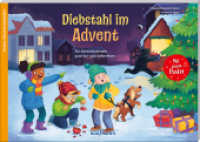 Diebstahl im Advent : Ein Adventskalender zum Vor- und Selberlesen (Adventskalender mit Geschichten für Kinder) （2023. 48 S. 210 x 297 mm）