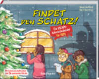 Findet den Schatz! - Ein Escape-Adventskalender für Kids : Mit Seiten zum Auftrennen und 24 spannenden Rätseln (Escape-Adventskalender für Kinder) （2024. 120 S. 150 x 195 mm）