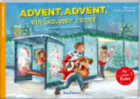 Advent, Advent, ein Gauner rennt : Ein Krimi-Adventskalender zum Vor- und Selberlesen (Adventskalender mit Geschichten für Kinder) （2024. 48 S. 210 x 297 mm）