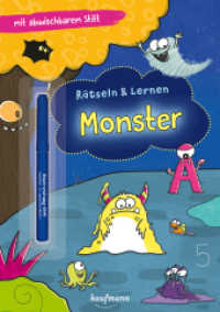 Rätseln & Lernen - Monster : mit abwischbarem Stift (Übungen für die Vorschule) （1. Auflage. 2025. 24 S. 29.7 cm）