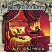 Gruselkabinett - Die Fakten im Fall Valdemar, 1 Audio-CD : Die Fakten im Fall Valdemar.. 68 Min.. CD Standard Audio Format. Hörspiel (Gruselkabinett .127) （4. Aufl. 2017. 125 x 142 mm）
