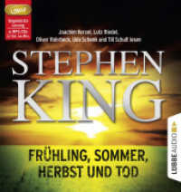 Frühling, Sommer, Herbst und Tod, 4 Audio-CD, 4 MP3 : King, Frühling, Sommer, Herbst und Tod            .. 1350 Min.. Lesung. Ungekürzte Ausgabe （3. Aufl. 2017. 139 x 146 mm）