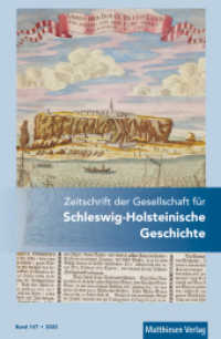 Zeitschrift der Gesellschaft für Schleswig-Holsteinische Geschichte : Bd. 147 (2022) (Zeitschrift der Gesellschaft für Schleswig-Holsteinische Geschichte 147) （2022. 480 S. zahlr. Abb. 23.5 cm）