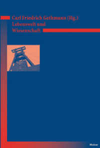 ドイツ哲学年鑑２：生活世界と学術<br>Lebenswelt und Wissenschaft (Deutsches Jahrbuch Philosophie 2) （2011. 1480 S. 229 mm）