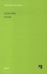 Politik (Philosophische Bibliothek 616) （2012. LXVI, 354 S. 190 mm）